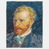 Vincent Van Gogh - Selbstportrait Fleecedecke (Vorderseite)