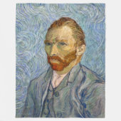 Vincent Van Gogh - Selbstportrait Fleecedecke (Vorderseite)