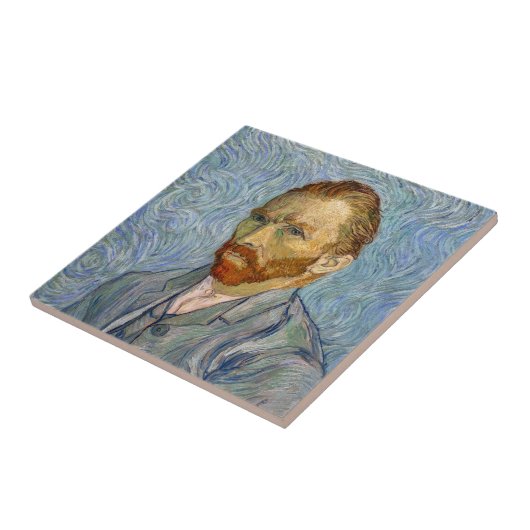 Vincent Van Gogh - Selbstportrait Fliese (Seite)