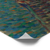 Vincent Van Gogh, Selbstportrait Frühjahr 1887 Poster (Ecke)