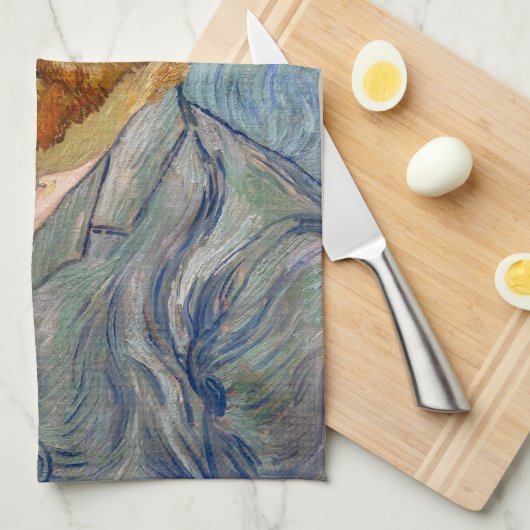 Vincent Van Gogh - Selbstportrait Geschirrtuch (Viertel Falte)