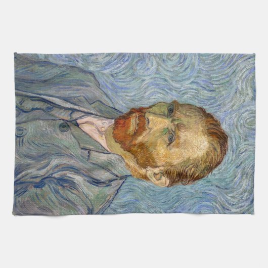 Vincent Van Gogh - Selbstportrait Geschirrtuch (Horizontal)