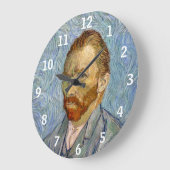 Vincent Van Gogh - Selbstportrait Große Wanduhr (Winkel)