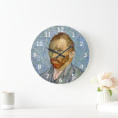 Vincent Van Gogh - Selbstportrait Große Wanduhr (Zuhause)