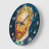 Vincent Van Gogh - Selbstportrait Große Wanduhr (Winkel)