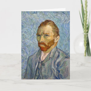 Vincent Van Gogh - Selbstportrait Karte
