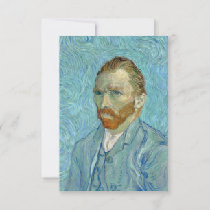 Vincent Van Gogh - Selbstportrait Karte