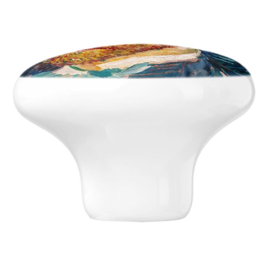 Vincent Van Gogh - Selbstportrait Keramikknauf (Seitenansicht)