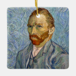 Vincent Van Gogh - Selbstportrait Keramikornament