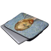Vincent Van Gogh - Selbstportrait Laptopschutzhülle (Vorne Knopf)