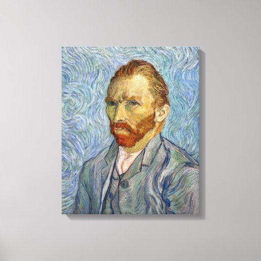 Vincent Van Gogh - Selbstportrait Leinwanddruck (Vorderseite)
