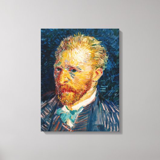 Vincent Van Gogh - Selbstportrait Leinwanddruck (Vorderseite)