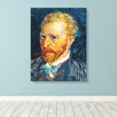 Vincent Van Gogh - Selbstportrait Leinwanddruck (Insitu (Holzboden))