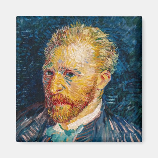 Vincent Van Gogh - Selbstportrait Magnet (Vorne)