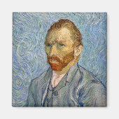 Vincent Van Gogh - Selbstportrait Magnet (Vorne)