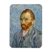 Vincent Van Gogh - Selbstportrait Magnet (Vertikal)