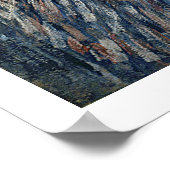 Vincent van Gogh | Selbstportrait mit Filzhut Poster (Ecke)