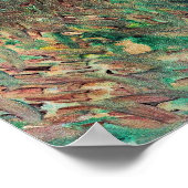 Vincent van Gogh, Selbstportrait mit Hut Poster (Ecke)