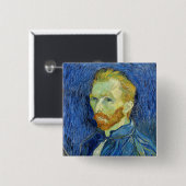 Vincent van Gogh - Selbstportrait mit Palette Button (Vorne & Hinten)