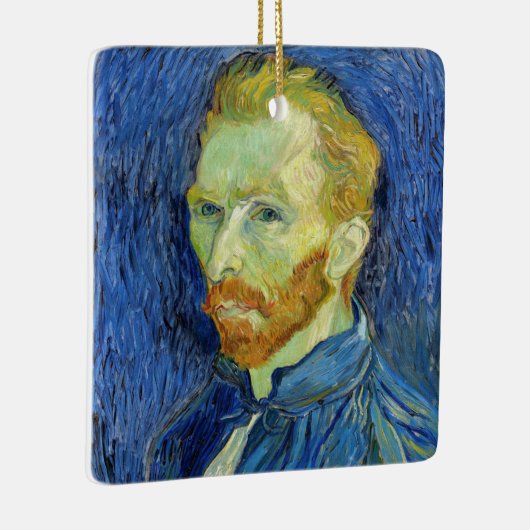 Vincent van Gogh - Selbstportrait mit Palette Keramikornament (Rechts)