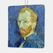 Vincent van Gogh - Selbstportrait mit Palette Keramikornament (Links)