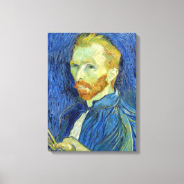 Vincent van Gogh - Selbstportrait mit Palette Leinwanddruck