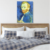 Vincent van Gogh - Selbstportrait mit Palette Leinwanddruck (Insitu (Schlafzimmer))