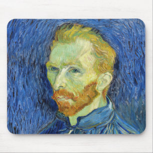Vincent van Gogh - Selbstportrait mit Palette Mousepad