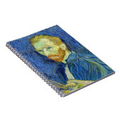 Vincent van Gogh - Selbstportrait mit Palette Notizblock (Rechte Seite)