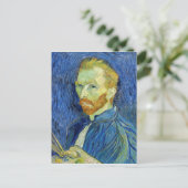 Vincent van Gogh - Selbstportrait mit Palette Postkarte (Stehend Vorderseite)