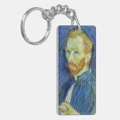 Vincent van Gogh - Selbstportrait mit Palette Schlüsselanhänger (Vorderseite links)