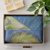 Vincent van Gogh - Selbstportrait mit Palette Seidenpapier (Geschenk)