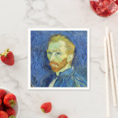 Vincent van Gogh - Selbstportrait mit Palette Serviette (Beispiel)
