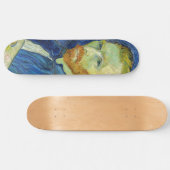 Vincent van Gogh - Selbstportrait mit Palette Skateboard (Horizontal)