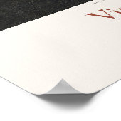 Vincent van Gogh Selbstportrait mit Pipe Art Print Poster (Ecke)