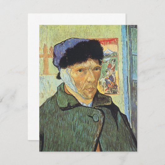 Vincent van Gogh - Selbstportrait mit verbanntem O (Vorne/Hinten)
