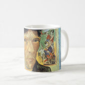 Vincent van Gogh - Selbstportrait mit verbanntem O Kaffeetasse (VorderseiteRechts)