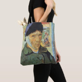 Vincent van Gogh - Selbstportrait mit verbanntem O Tasche (Von Nahem)