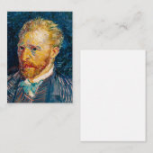 Vincent Van Gogh - Selbstportrait Mitteilungskarte (Vorne/Hinten)