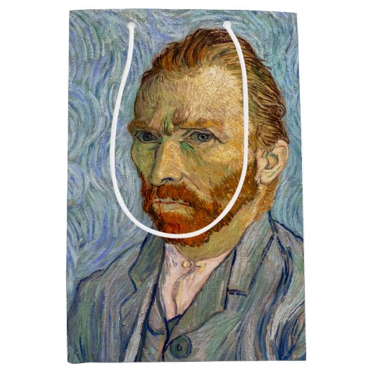 Vincent Van Gogh - Selbstportrait Mittlere Geschenktüte (Vorderseite)