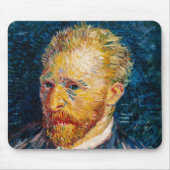 Vincent Van Gogh - Selbstportrait Mousepad (Vorne)
