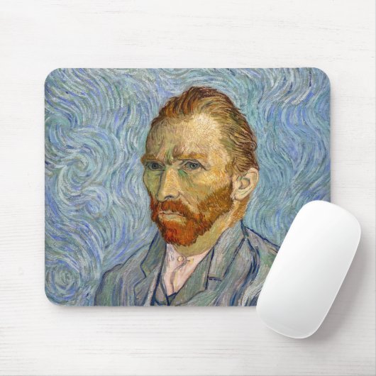 Vincent Van Gogh - Selbstportrait Mousepad (Mit Mouse)