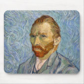 Vincent Van Gogh - Selbstportrait Mousepad (Vorne)