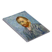 Vincent Van Gogh - Selbstportrait Notizblock (Rechte Seite)