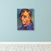 Vincent Van Gogh - Selbstportrait ohne Bart Leinwanddruck (Insitu (Holzboden))