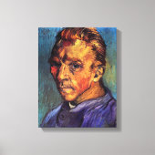 Vincent Van Gogh - Selbstportrait ohne Bart Leinwanddruck (Vorderseite)