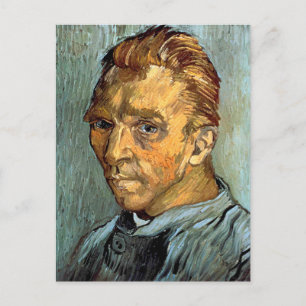 VINCENT VAN GOGH - Selbstportrait ohne Bart Postkarte