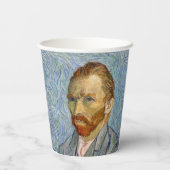 Vincent Van Gogh - Selbstportrait Pappbecher (Rückseite)