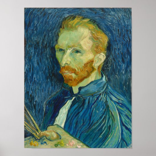 Vincent van Gogh Selbstportrait Poster (Vorne)