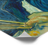 Vincent van Gogh Selbstportrait Poster (Ecke)